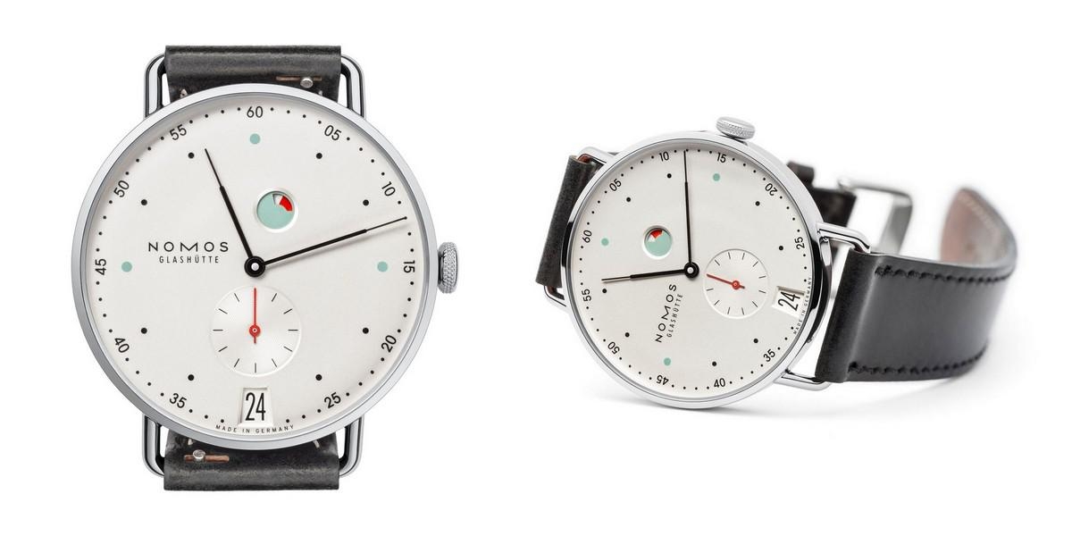 Nomos Metro Datum Gangreserve