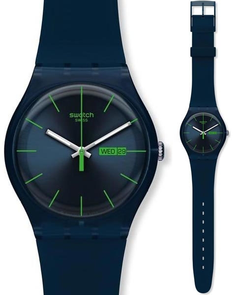 Swatch Blue Rebel SUON700