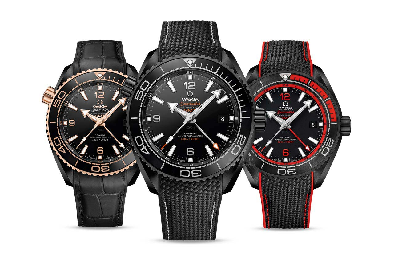 omega seamaster planet ocean deep black price